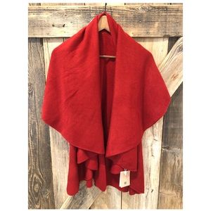 Red Vest Shawl